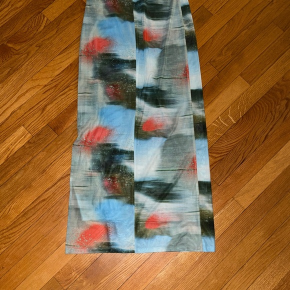 Miaou Multicolor Abstract Midi Dress - Picture 6 of 7